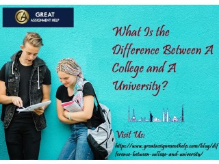 What Is the Difference Between A College and A University?