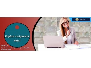 Fast Online English Assignment Help Service By Experts Writers