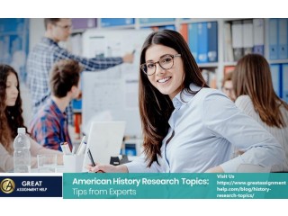Great History Research Topics in the USA