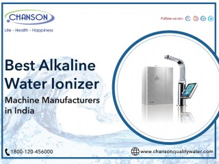 Chanson Water | Alkaline Water Ionizer Machine Manufectuer