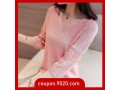 womens-blouse-loose-pullover-knit-t-shirt-long-sleeve-thin-hollow-blouse-small-0